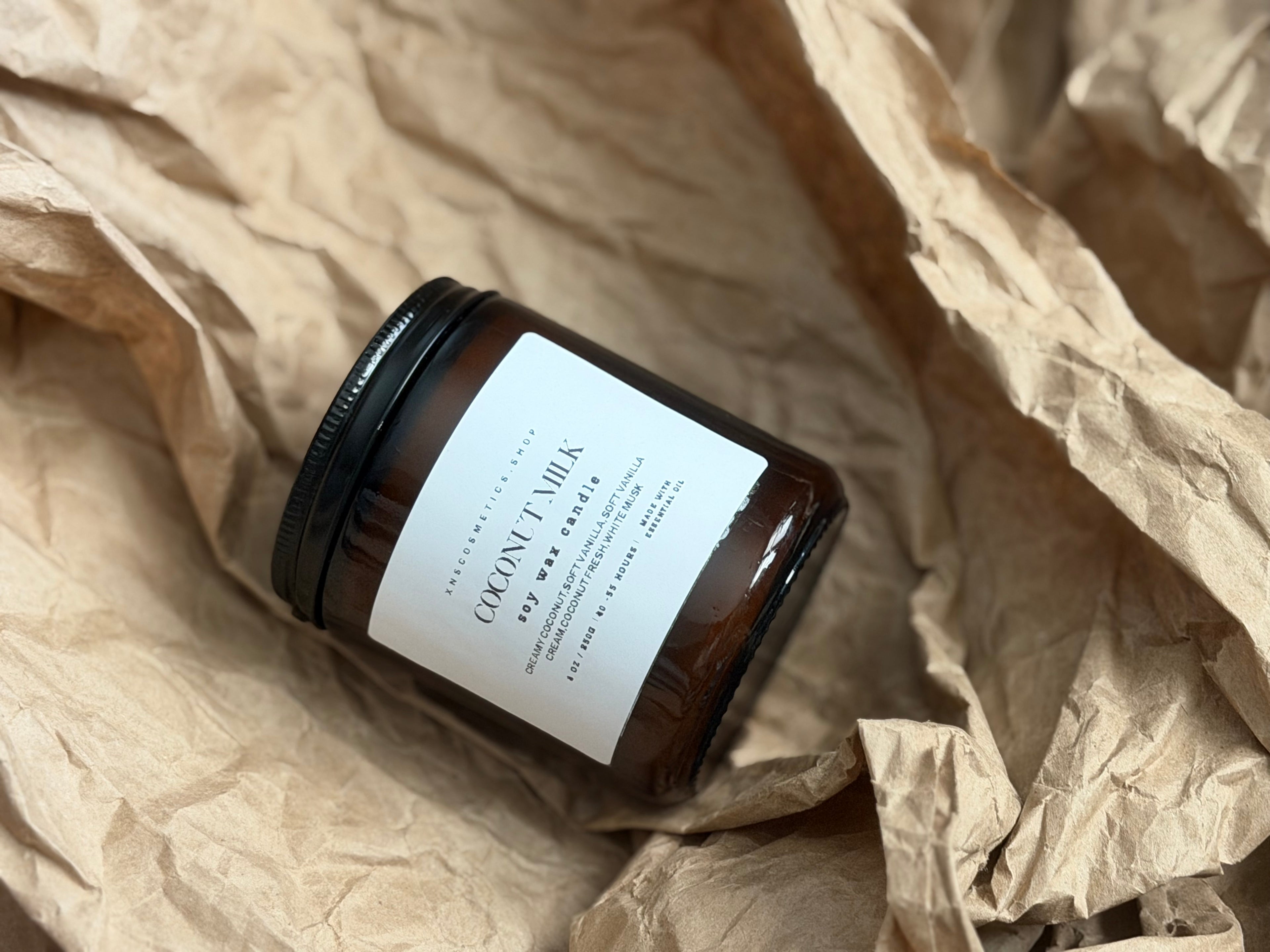 COCONUT MILK SOY WAX CANDLE