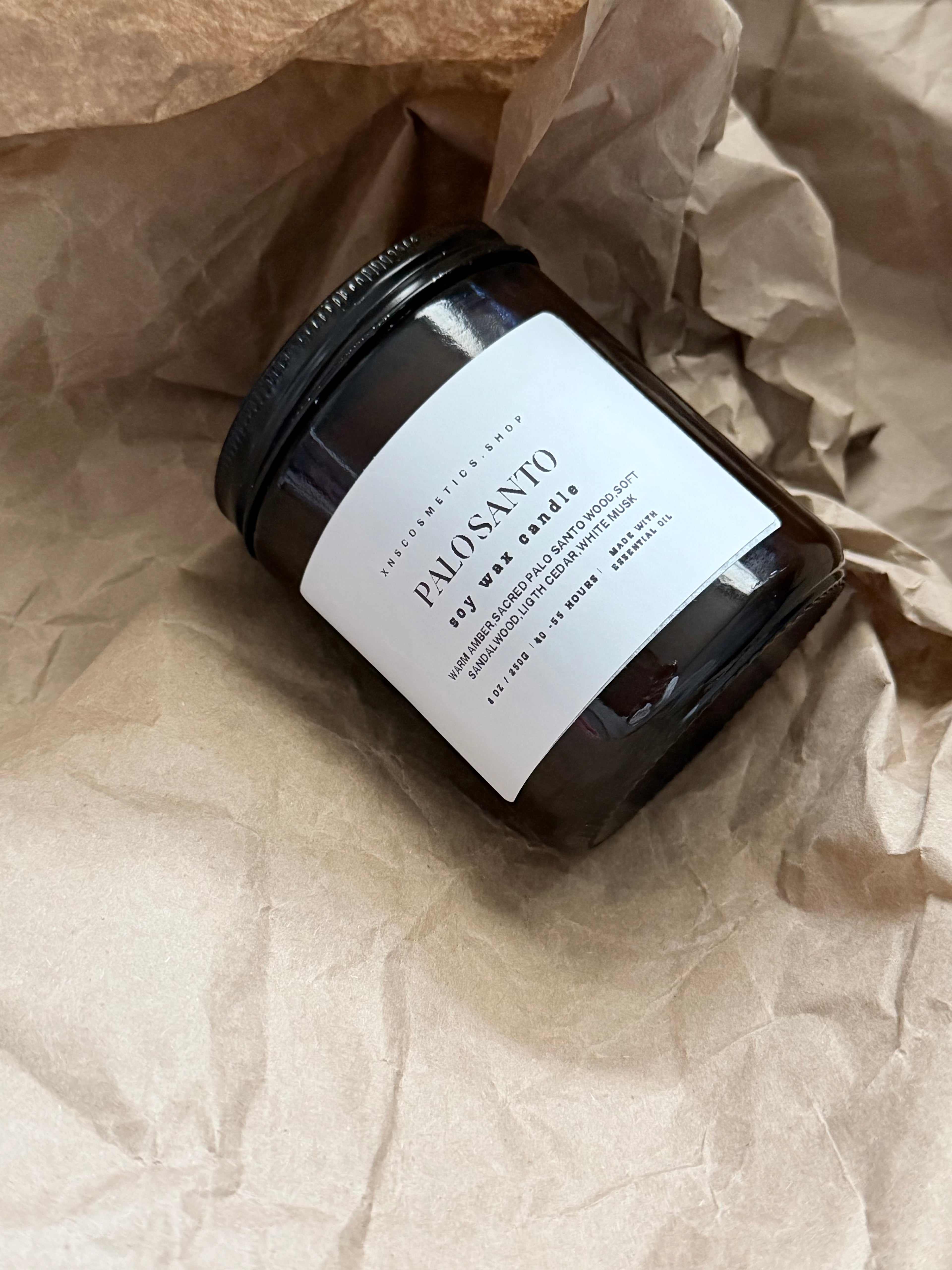 PALO SANTO SOY WAX CANDLE