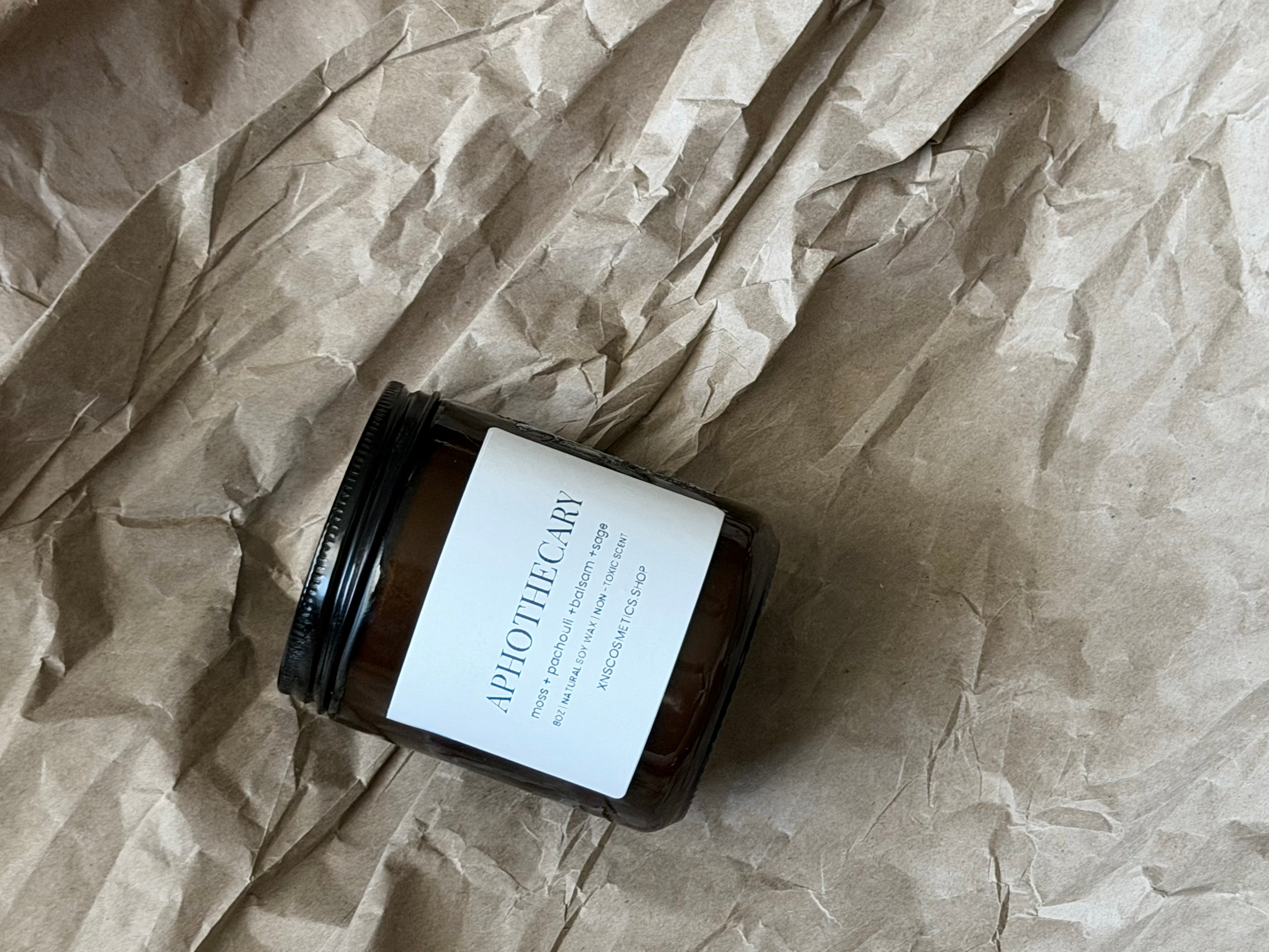 APOTHECARY SOY WAX CANDLE