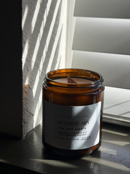 APOTHECARY SOY WAX CANDLE