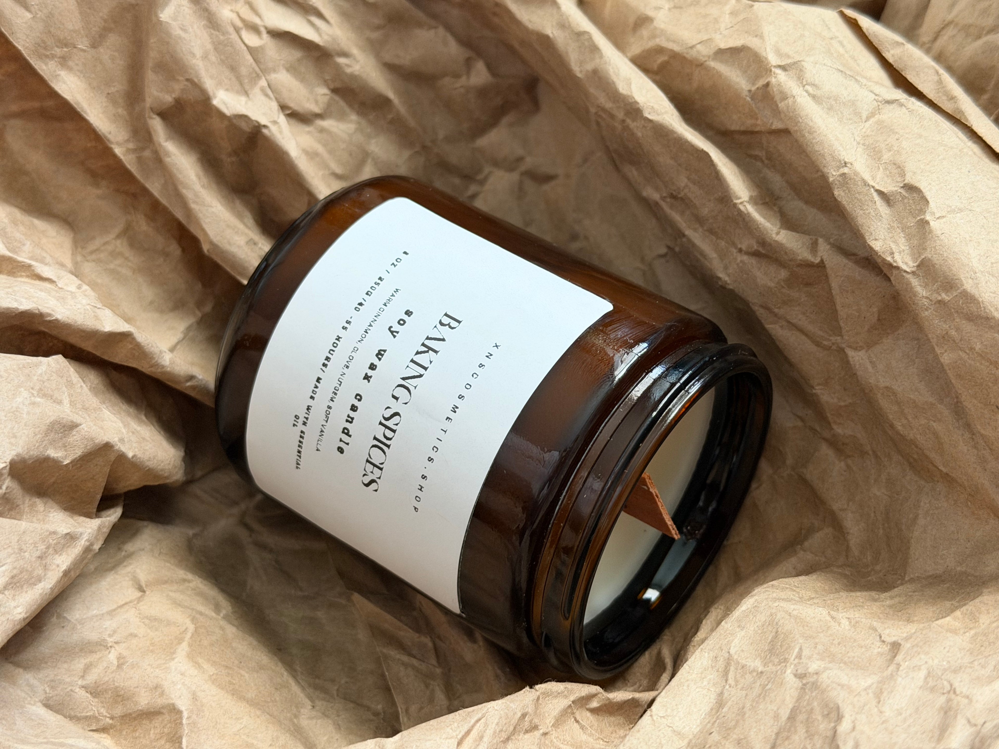 BAKING SPICES SOY WAX CANDLE