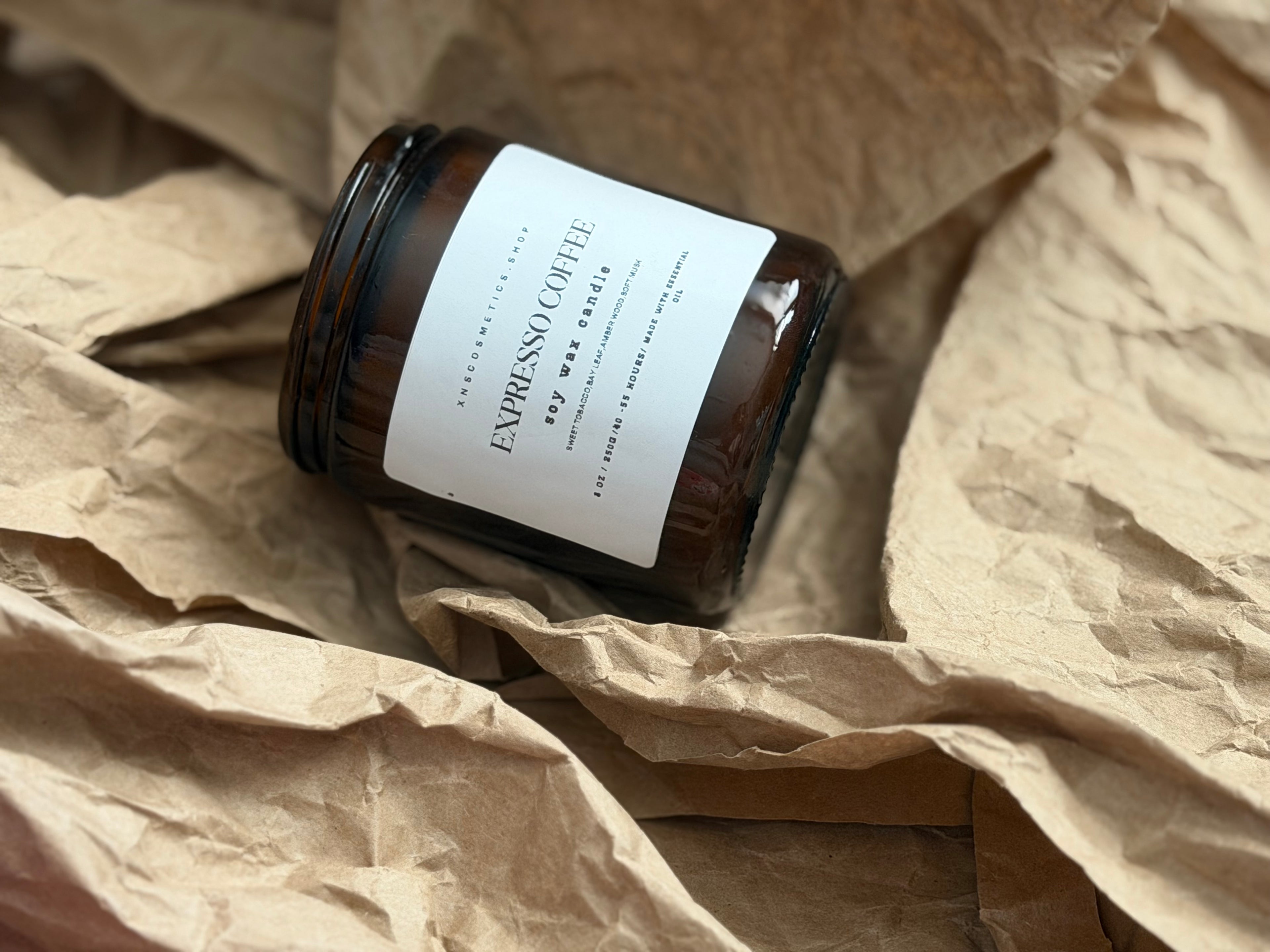 EXPRESSO COFFEE SOY WAX CANDLE