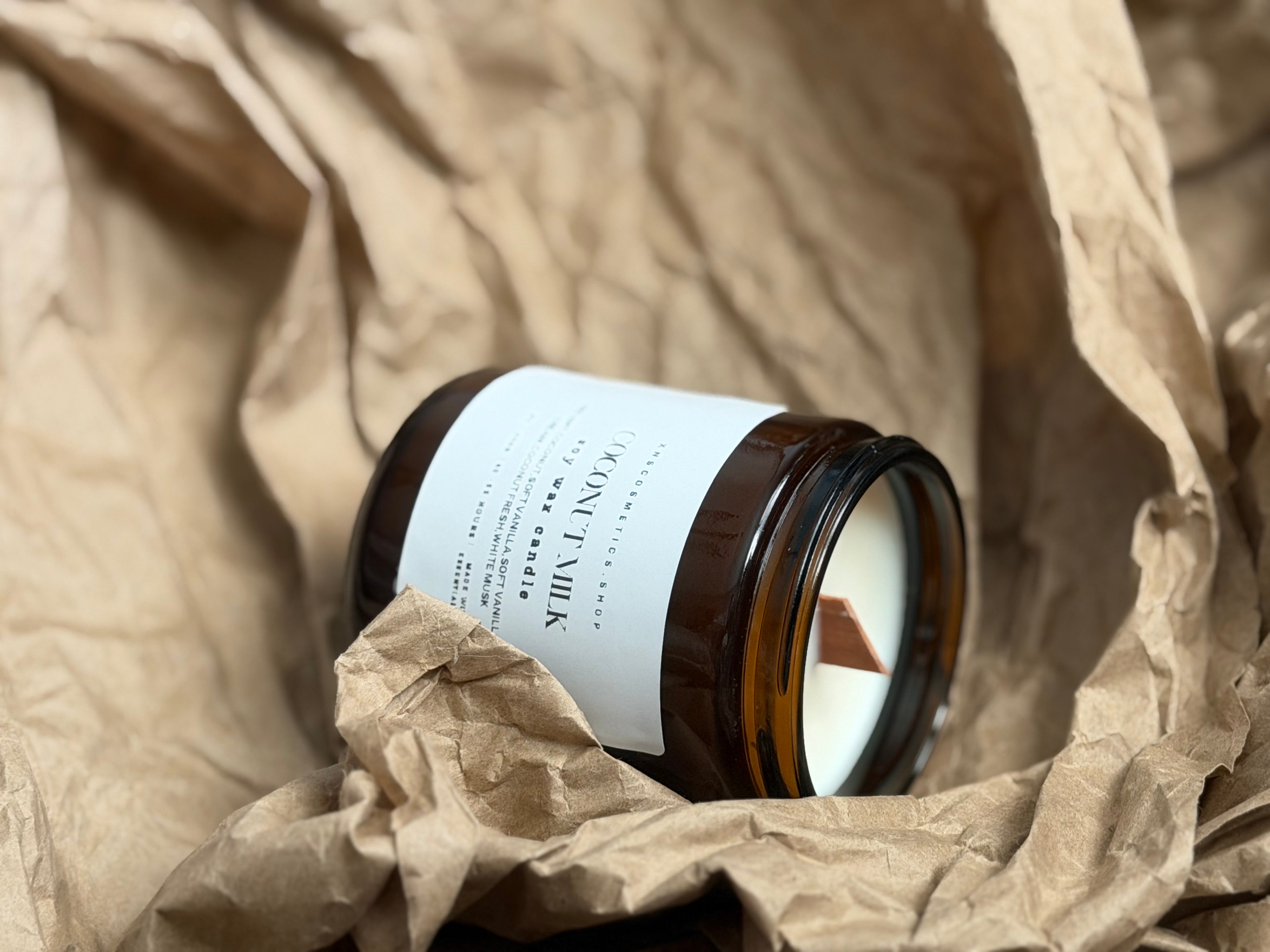 COCONUT MILK SOY WAX CANDLE