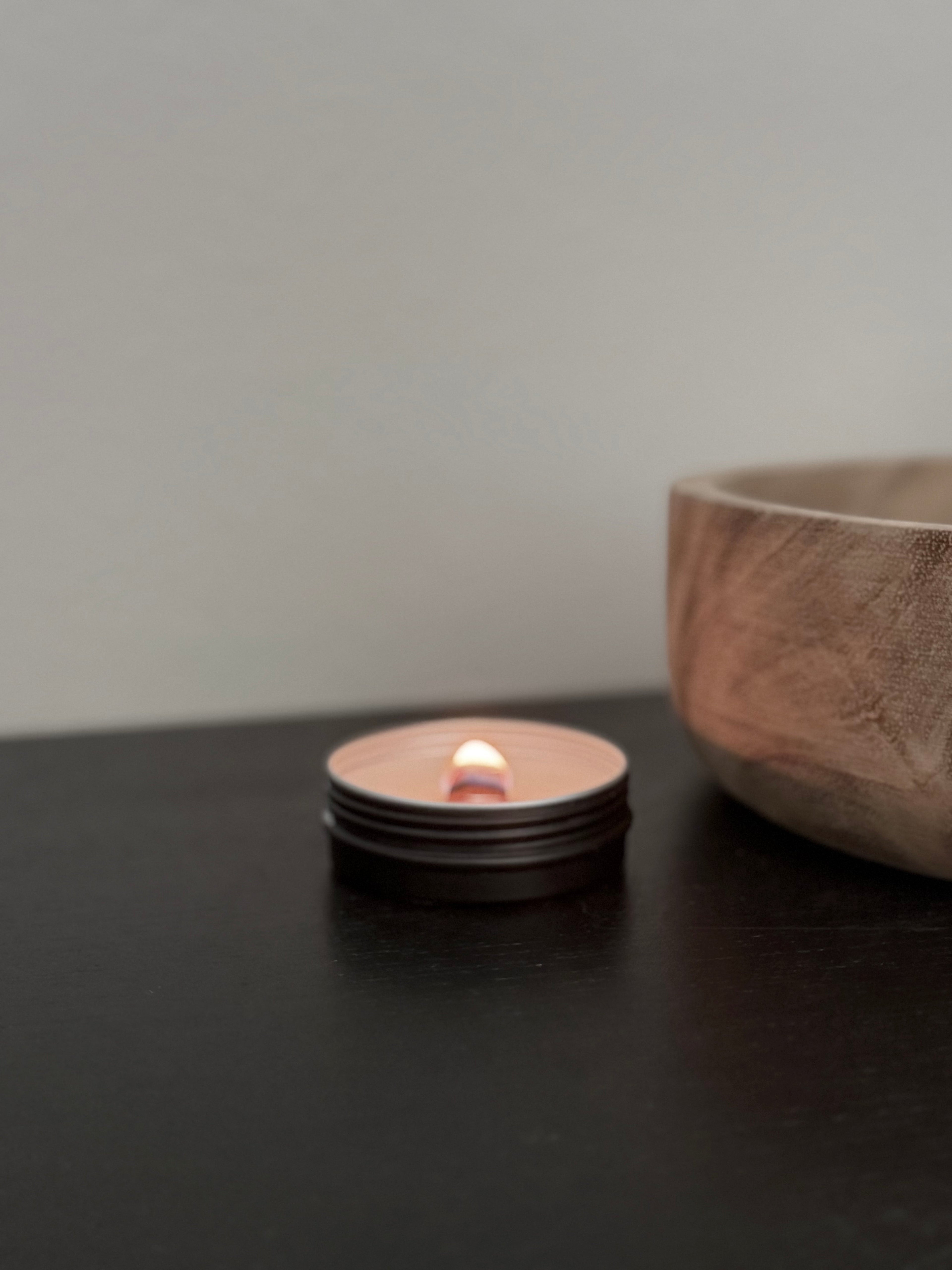 EGYPTIAN AMBER TRAVEL TIN CANDLE