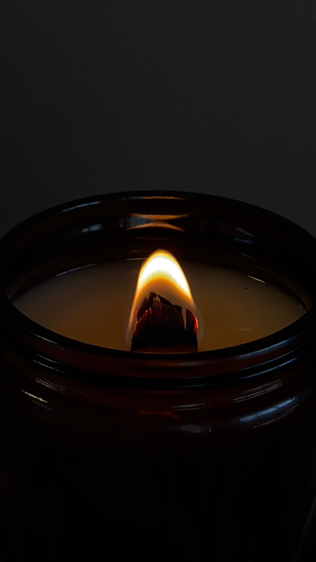 BLACK COCONUT SOY WAX CANDLE