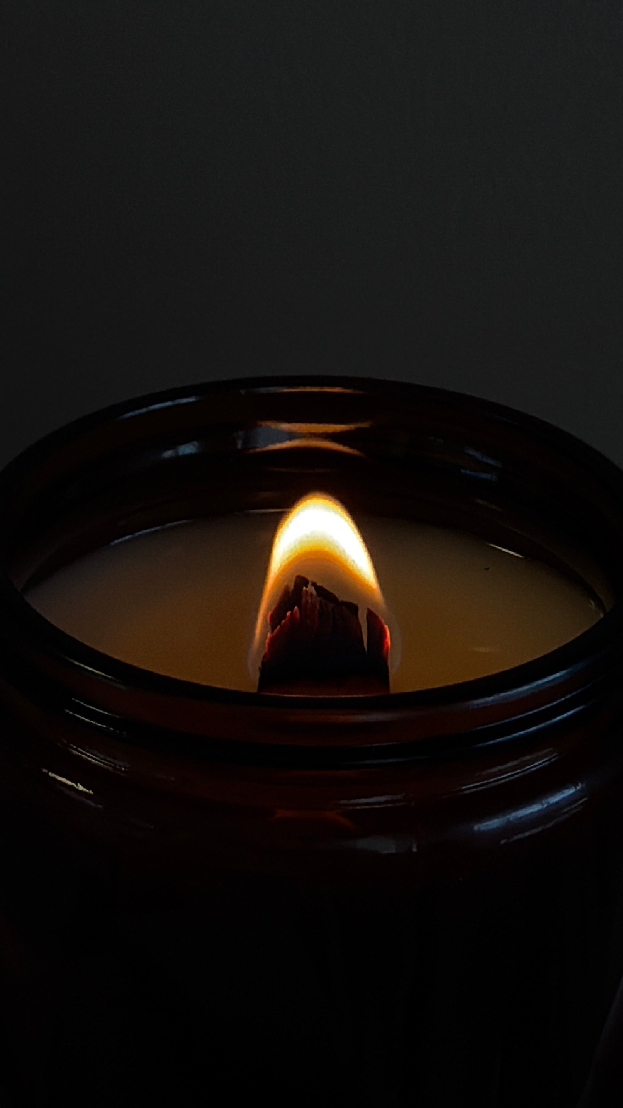 BLACK COCONUT SOY WAX CANDLE