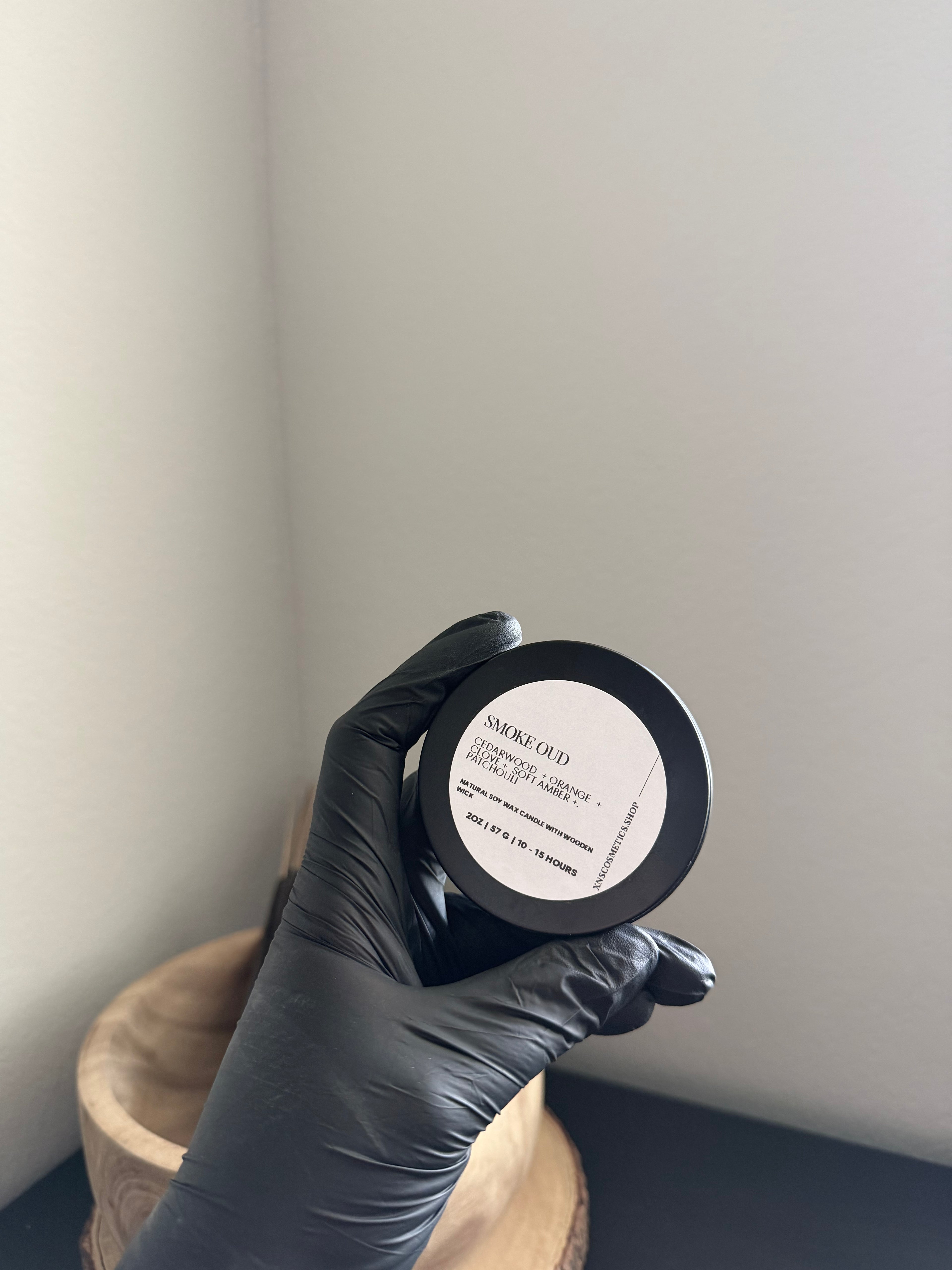 SMOKED OUD TRAVEL TIN CANDLE