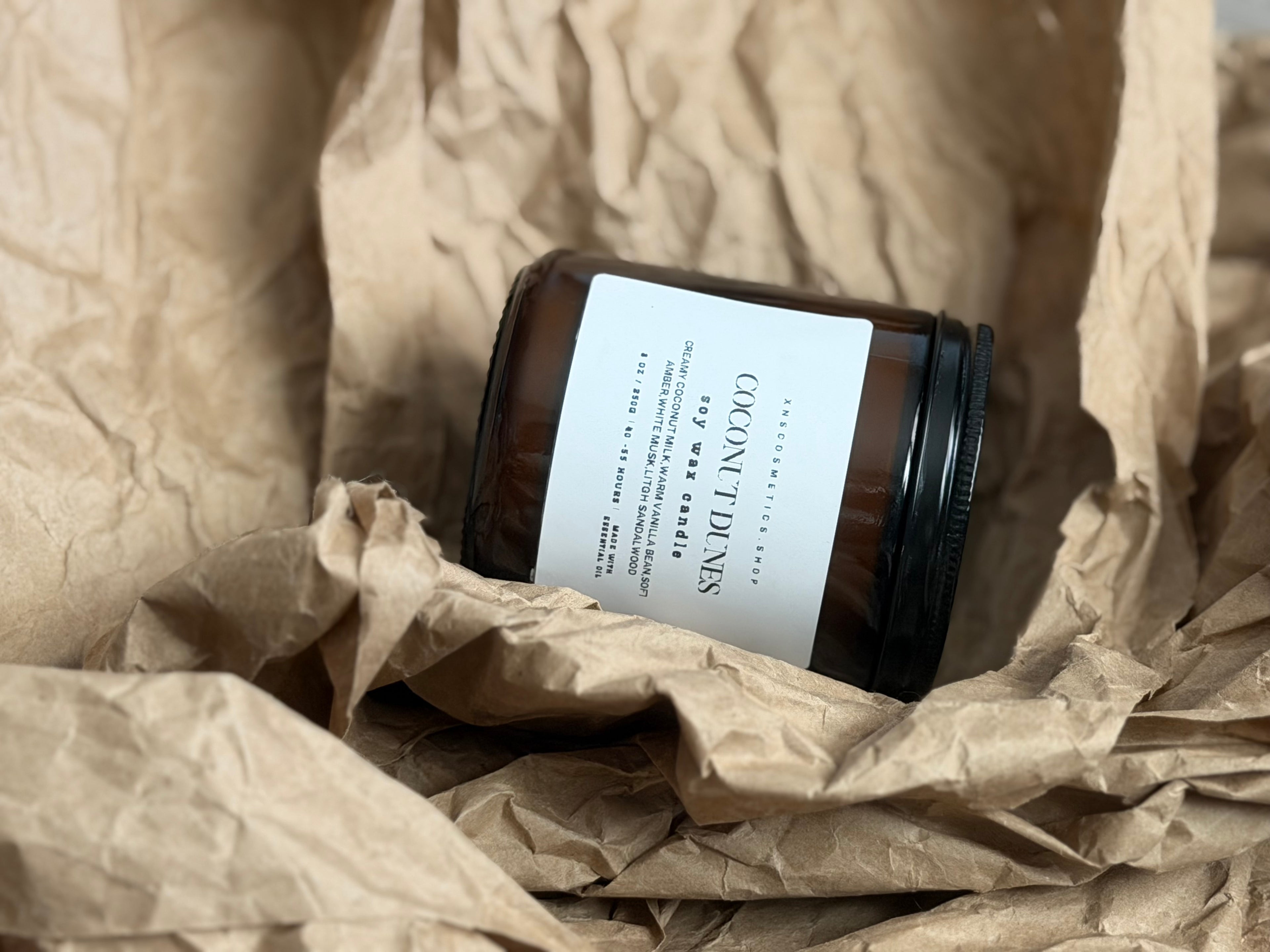 COCONUT DUNES SOY WAX CANDLE