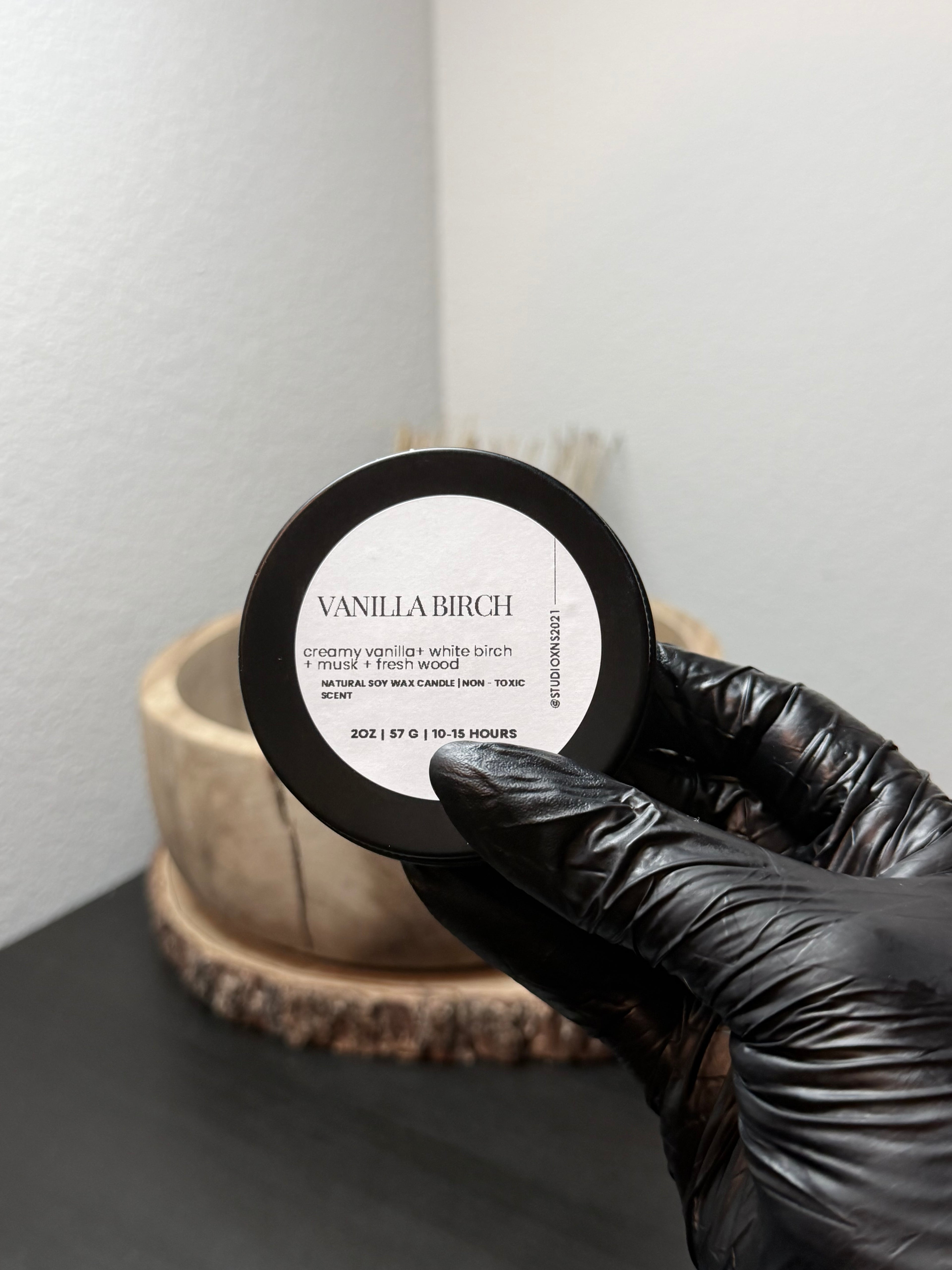 VANILLA BIRCH TRAVEL TIN CANDLE