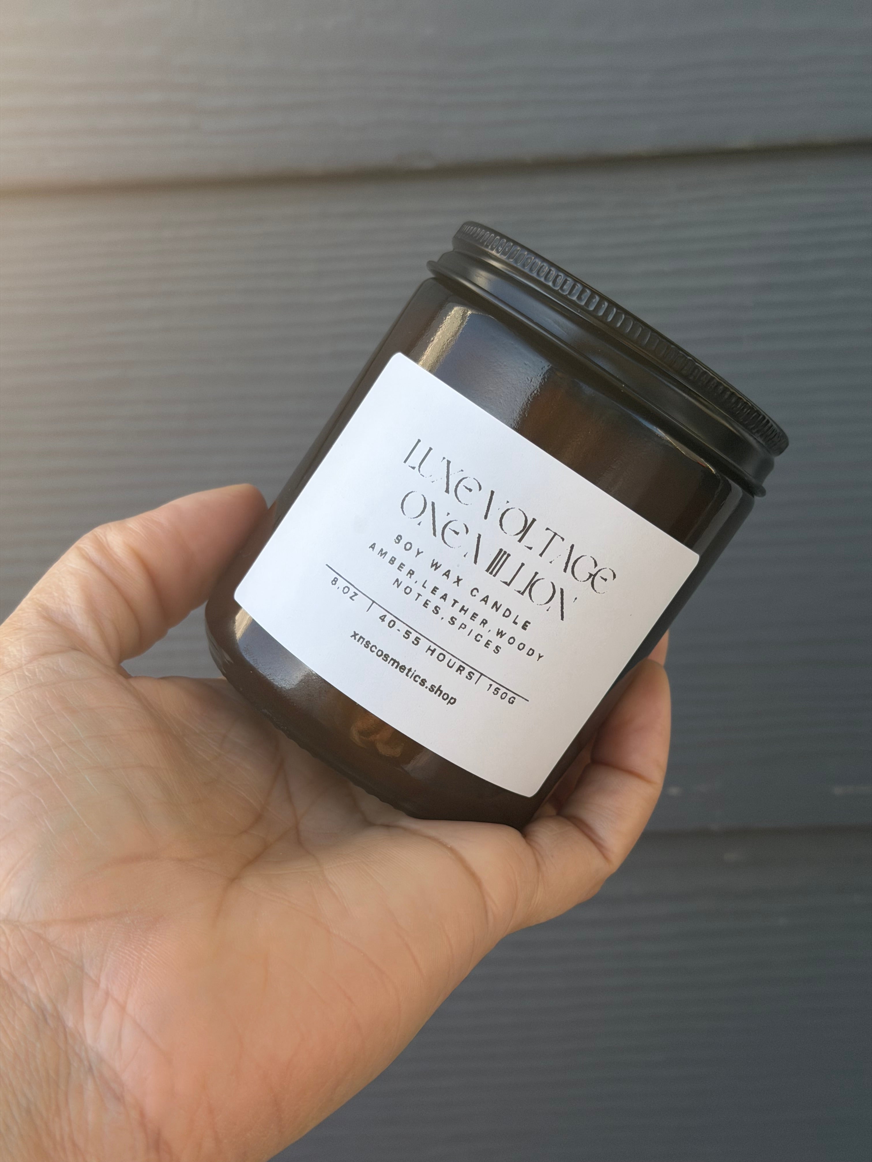 LUXE VOLTAGE ONE MILLION SOY WAX CANDLE