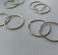 AURA HOOP EARRINGS